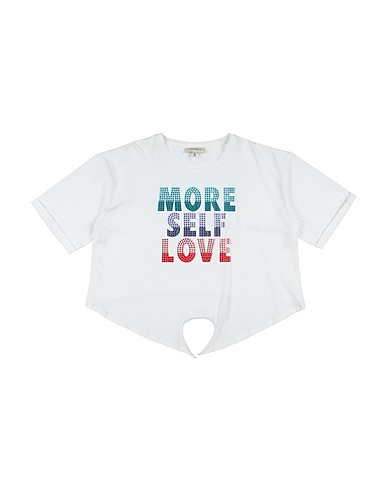 TWINSET T-shirt White 95% Cotton, 5% Elastane