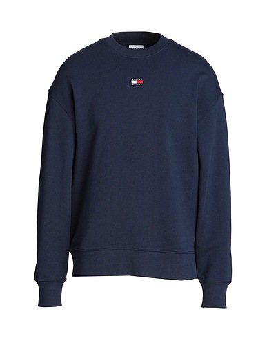 TOMMY JEANS Sweatshirt Navy blue 100% Cotton