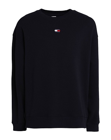 TOMMY JEANS Sweatshirt Black 100% Cotton