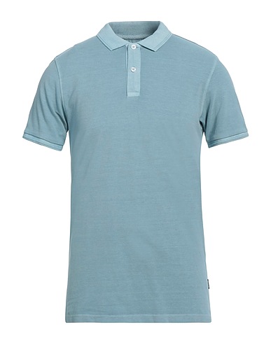 ONLY & SONS Polo Celeste 100% Cotone