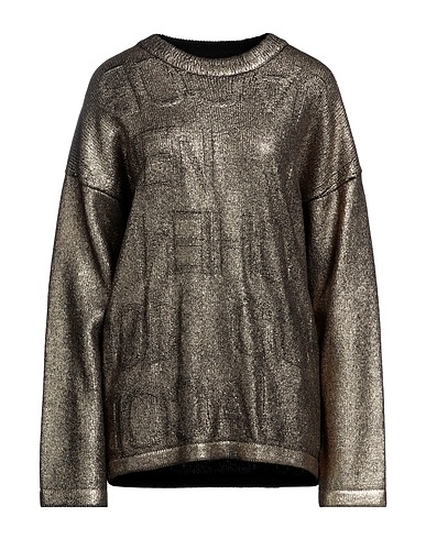 JACOB COHЁN Jumper Gold 50% Acrylic, 30% Wool, 20% Alpaca wool