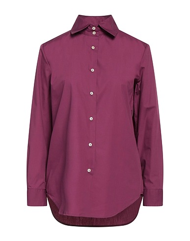BRIAN DALES Solid color shirts & blouses Mauve 100% Cotton