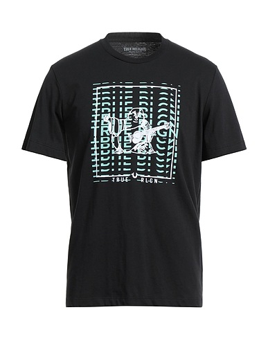 TRUE RELIGION T-shirt Black 60% Cotton, 40% Polyester
