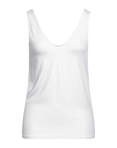 MAJESTIC FILATURES Top White 94% Viscose, 6% Elastane