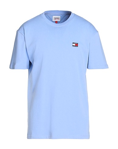 TOMMY JEANS ベーシックTシャツ ライトブルー コットン 100%