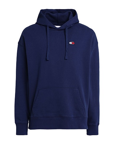 TOMMY JEANS Felpa Blu navy 100% Cotone