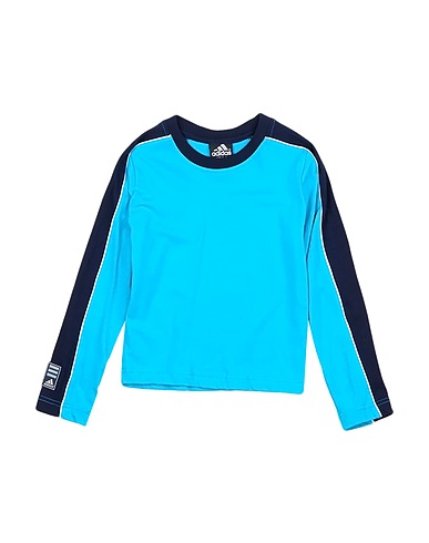 ADIDAS T-shirt Azure 100% Cotton