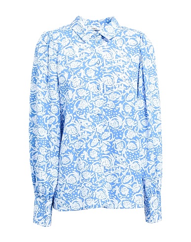 ONLY Camicie  e bluse fantasia Azzurro 65% Poliestere riciclato, 35% Poliestere