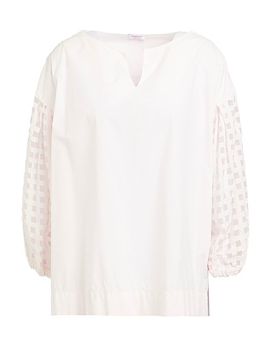 ROSSOPURO Top Rosa chiaro 100% Cotone, Poliammide