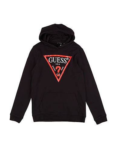 GUESS Sweatshirt Black 100% Cotton