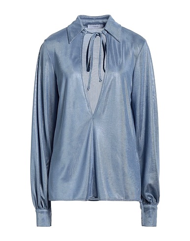LEANI ITALY Top Blu chiaro 97% Poliestere, 3% Elastan