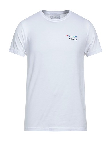 THE EDITOR T-shirt Bianco 100% Cotone