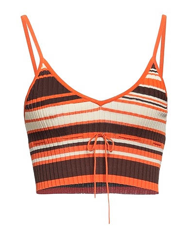 AYA MUSE Top Orange 79% Viscose, 21% Nylon