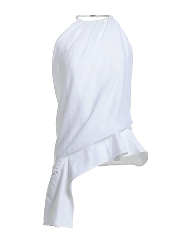 JW ANDERSON Top White 84% Lyocell, 16% Polyester