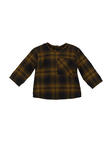 BABE & TESS Top Verde militare 100% Cotone