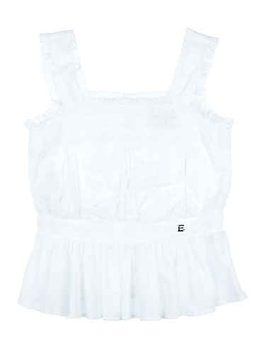 ERMANNO SCERVINO JUNIOR Top White 100% Cotton
