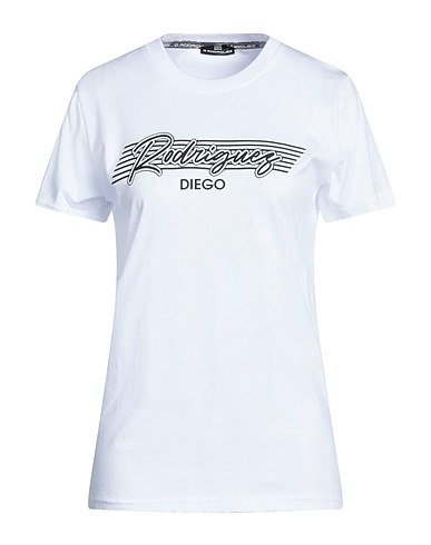 DIEGO RODRIGUEZ T-shirt Bianco 100% Cotone