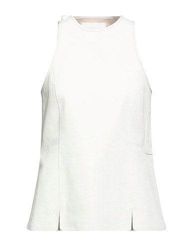 JIL SANDER トップス オフホワイト コットン 70% / リネン 30%