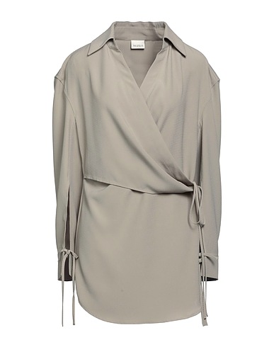 YUZEFI Top Sage green 35% Cotton, 35% Linen, 30% Polyamide