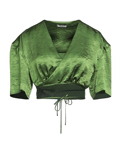 YUZEFI Top Green 100% Acetate