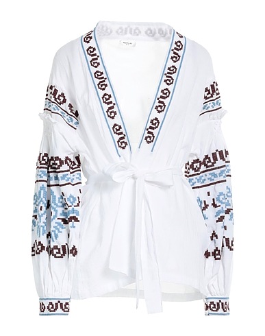 REPLAY Shirts White 100% Cotton