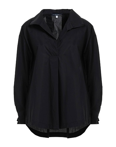 BRIAN DALES Top Nero 100% Cotone