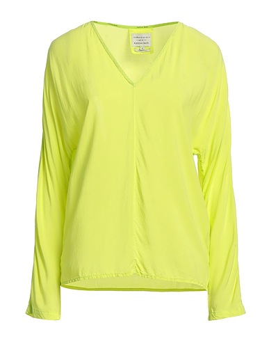 ALESSIA SANTI Top Lime green 100% Viscose