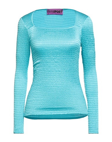 OPÉRA SPORT Top Turquoise 100% Recycled silk