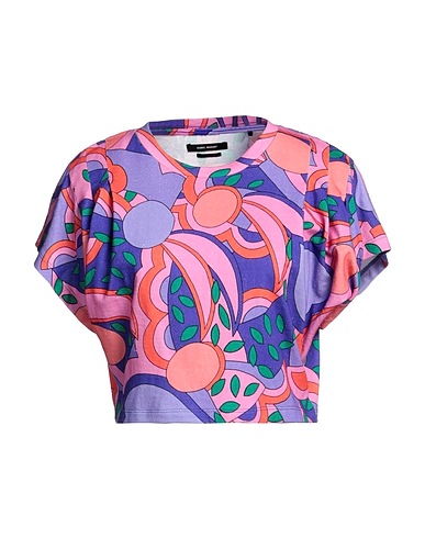 ISABEL MARANT Crop top Purple 100% Cotton