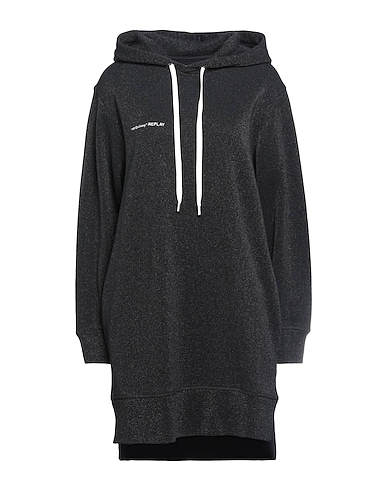 REPLAY Hooded track jacket  Black 75% Cotton, 25% Polyester