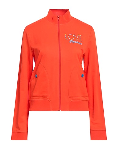 LOVE MOSCHINO Sweatshirt Orange 100% Cotton