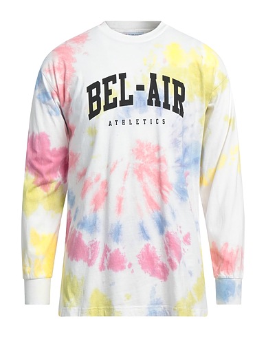 BEL-AIR ATHLETICS Camiseta Hueso 100% Algodón