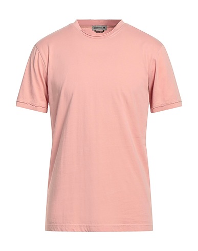 DANIELE ALESSANDRINI HOMME Basic T-shirt Pink 100% Cotton