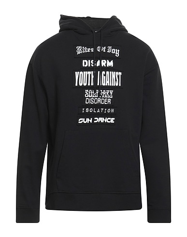 RAF SIMONS Hooded sweatshirt Black 100% Cotton