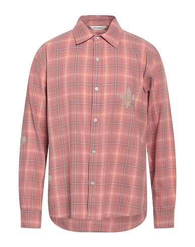 ELEVEN PARIS Checked shirt Antique rose 65% Polyester, 35% Cotton