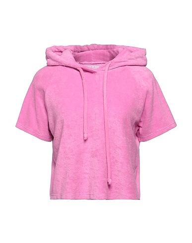 YEAR OF OURS Hooded track jacket  Pink 60% Polyester, 40% Cotton