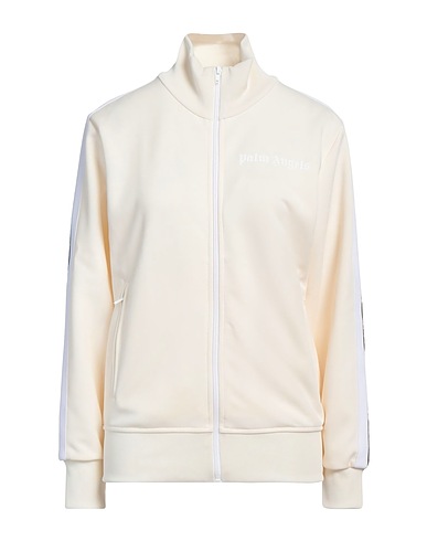 PALM ANGELS Sweatshirt Cream 100% Polyester, Elastane