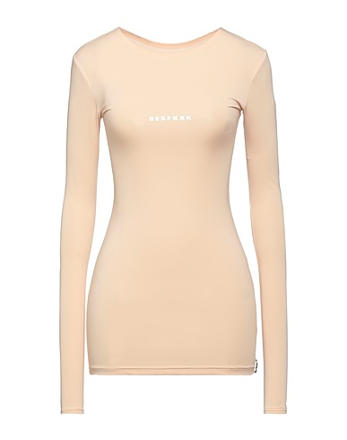BESFXXK T-shirt Beige 92% Poliestere, 8% Elastan