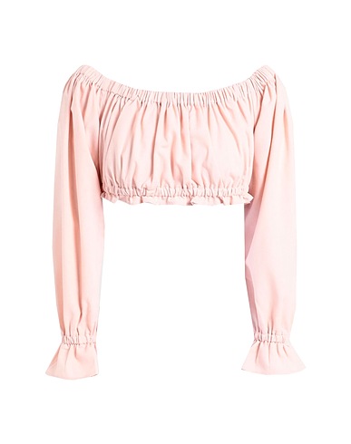 SOMETHINGNEW0803 Top Hellrosa 35% Polyester, 35% Viskose, 30% Leinen