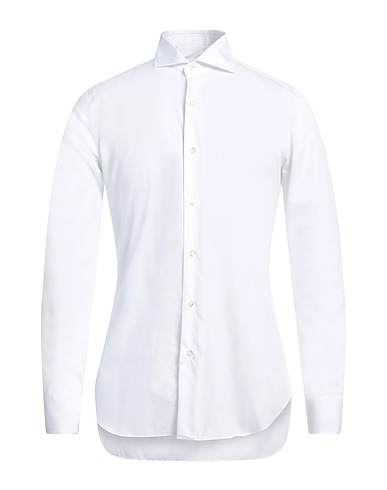BARBA Napoli Shirts White 100% Cotton
