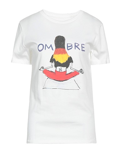U.P. UNFORTUNATE PORTRAIT TOPS & TEES White 100% Organic cotton