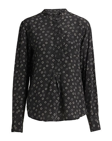 ISABEL MARANT Patterned shirts & blouses Black 100% Silk
