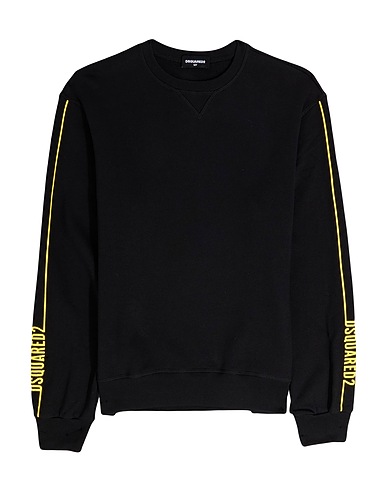 DSQUARED2 Sweatshirt Black 100% Cotton