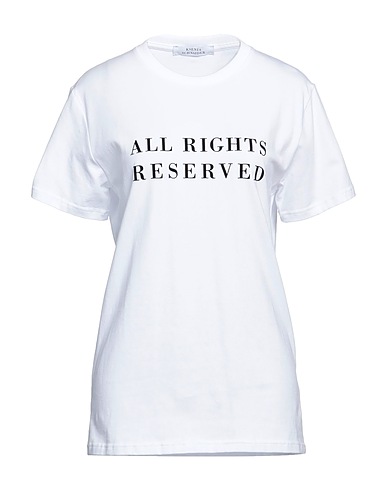 KSENIA SCHNAIDER T-shirt White 95% Cotton, 5% Elastane
