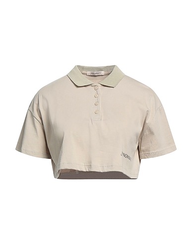 HINNOMINATE Crop top Sand 100% Cotton