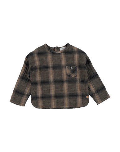 BÚHO. Top Khaki 100% Cotton