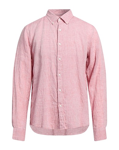 MICHAEL KORS MENS Linen shirt Salmon pink 100% Linen