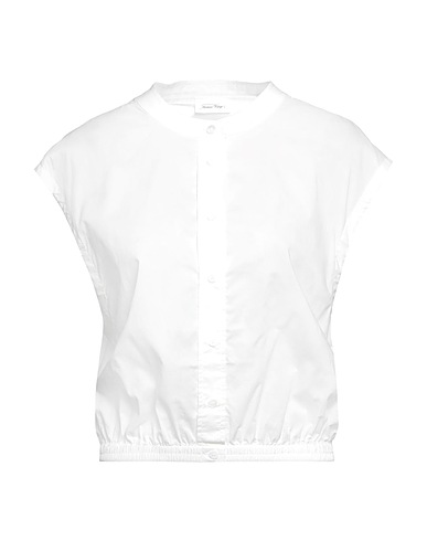 AMERICAN VINTAGE Camicie e bluse tinta unita Bianco 100% Cotone