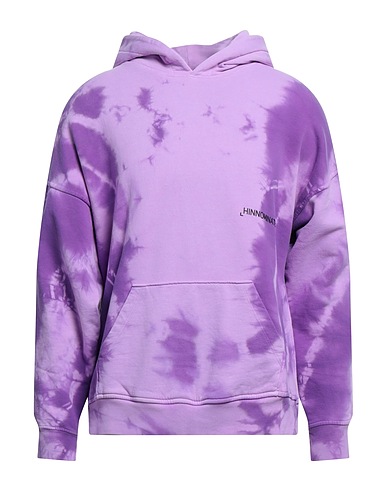 HINNOMINATE Hooded track jacket  Purple 100% Cotton