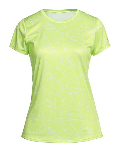 MIZUNO T-shirt Lime green 100% Polyester